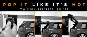 VW 337/20th ECS Hatch Pop Kit