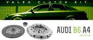 Audi B6 A4 30v Valeo Clutch Kit