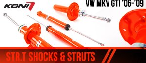 VW MKV GTI Koni STR.T Shocks & Struts