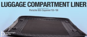 Porsche 955 Cayenne Luggage Compartment Liner