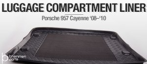Porsche 957 Cayenne Luggage Compartment Liner