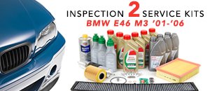 BMW E46 M3 Inspection II Service Kits