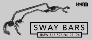 BMW E46 325i/ci H&R Swaybars