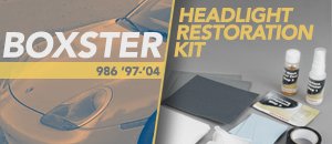Porsche 986 Boxster Headlight Restoration Kit