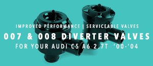 Audi C5 A6 2.7T Forge Diverter Valves