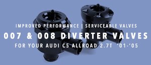 Audi C5 Allroad 2.7T Forge Diverter Valves