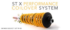 VW MKIV Golf/GTI 1.8T ST X Performance Coilover System 