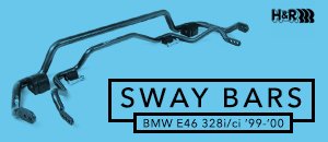 BMW E46 328i/ci H&R Swaybars