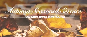 VW MKV Jetta 2.0T Autumn Seasonal Service Kits