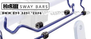 BMW E90 325i H&R Front/Rear Sway Bars