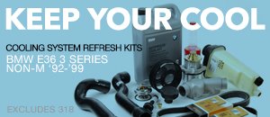 BMW E36 Performance Cooling System Refresh Kits