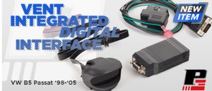 VW B5 Passat P3Cars Vent Integrated Digital Interface