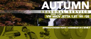 VW MKIV Jetta 1.8T Autumn Seasonal Service Kits