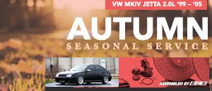 VW MKIV Jetta 2.0L Autumn Seasonal Service Kits
