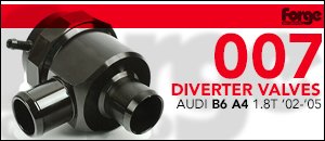 Audi B6 A4 1.8T Forge Diverter Valves