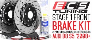 Audi B8 S5 ECS Stage 1 Front Brake Kit