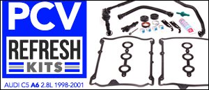 Audi C5 A6 2.8L PCV Service Kits