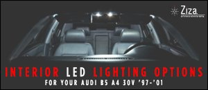 Audi B5 A4 30V Interior LED Lighting Options