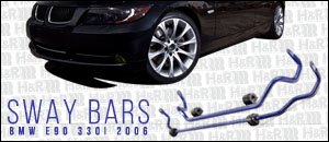 BMW E90 330i H&R Front/Rear Sway Bars