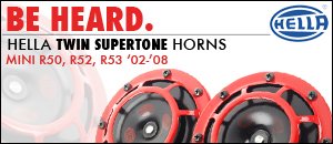 R50 R52 R53 MINI Hella Twin Supertone Horns