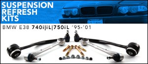 BMW E38 740i/iL 750iL Suspension Refresh Kits