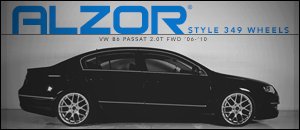 VW B6 Passat 2.0T Alzor Style 349 Wheels