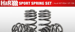 Audi B7 RS4 H&R Sport Springs