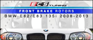 BMW E82/E83 135i Front Brake Rotors