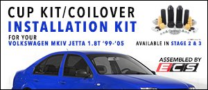 VW MKIV Jetta 1.8T Cup Kit/Coilover Installation Kits