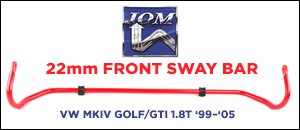 VW MKIV Golf/GTI 1.8T JOM Front Sway Bar - 22mm