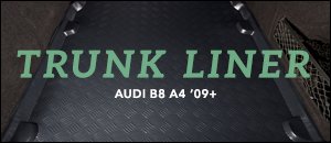 Audi B8 A4 Trunk Liner