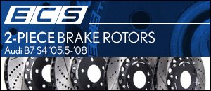 Audi B7 S4 ECS 2-Piece Brake Rotors
