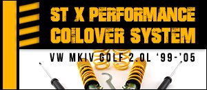 VW MKIV Golf 2.0L ST X Performance Coilovers