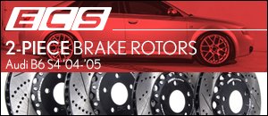 Audi B6 S4 ECS 2-Piece Brake Rotors