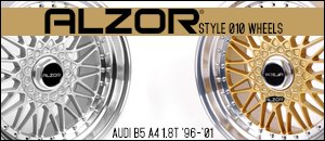 Audi B5 A4 1.8T Alzor Style 010 Wheels