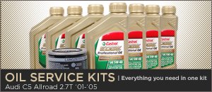 Audi C5 Allroad 2.7T Oil Service Kits