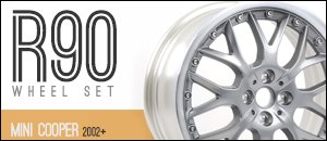 R90 MINI Cross Spoke Composite Anthracite 17" Wheels