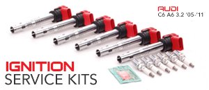 Audi C6 A6 3.2 Ignition Service Kits