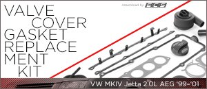 VW MKIV Jetta 2.0L Valve Cover Gasket Replacement Kit