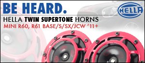 R60 R61 MINI Hella Twin Supertone Horns