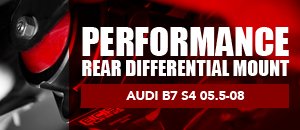 Audi B7 S4 ECS Performance Rear Diff. Mount