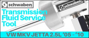 VW MKV Jetta 2.5L Schwaben Transmission Service Tool