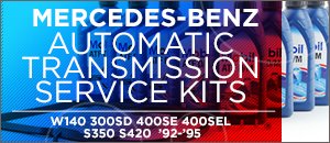 Mercededs-Benz W140 722.3xx Auto Trans Service Kits