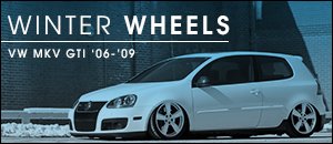 VW MKV GTI Alzor Winter Wheels