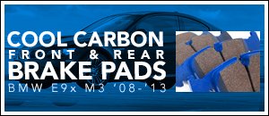 BMW E9x M3 Cool Carbon Brake Pads