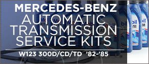 Mercedes-Benz W123 E-Class Auto Trans Service Kits