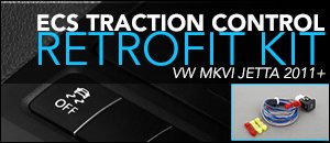 VW MKVI Jetta Traction Control Button Retrofit Kit