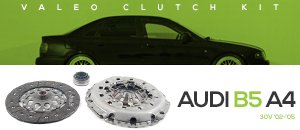 Audi B5 A4 30v Valeo Clutch Kit