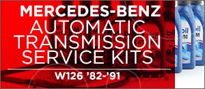 Mercedes-Benz W126 Auto Transmission Service Kits