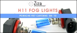 Porsche Cayenne H11 Ziza Fog Lights